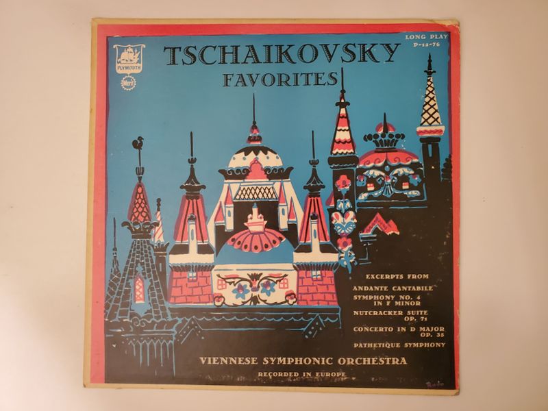 Viennese Symphonic Orchestra Tchaikovsky Favorites vinyl record